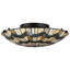 Rio Glass Semi Flush Mount