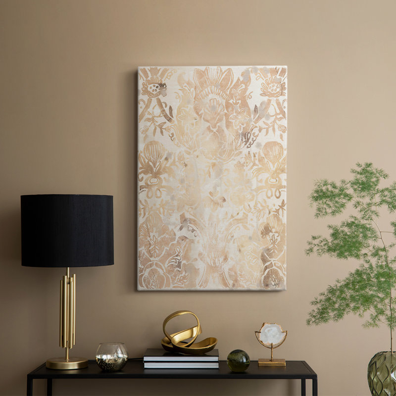 Noyer damassé III - galerie sur mesure, H 36 po x l 24 po