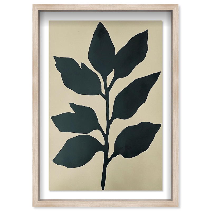 Oliver Gal Crimson Coast II Floral & Botanical - Luxury Shadowbox Framed Wall Art, 47" H x 32" W, Cream