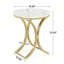 Table d'appoint ronde de 23,62 po de hauteur Haaris-1431738417