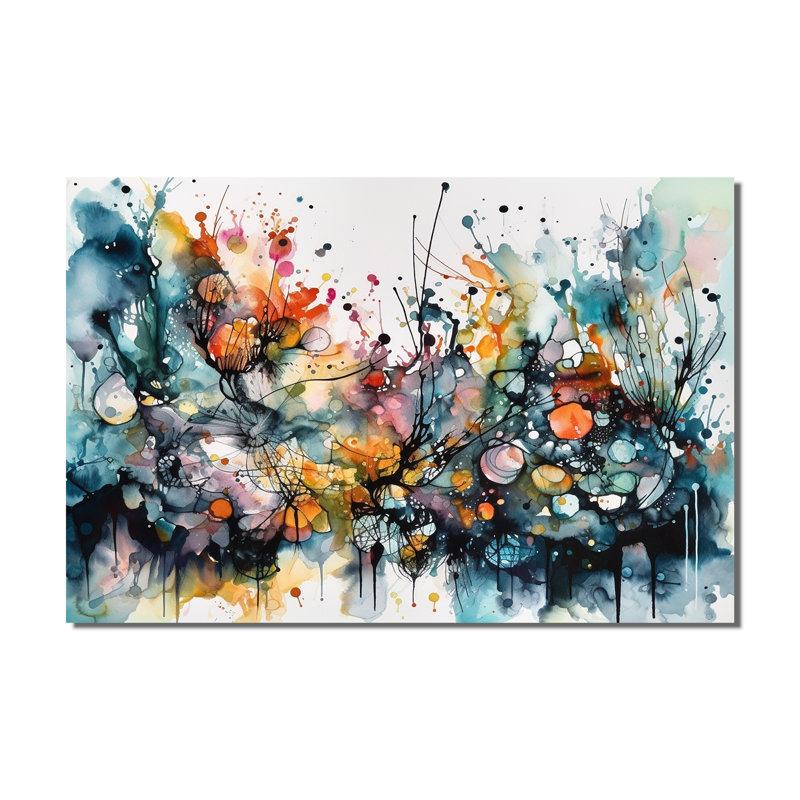 Captivating Boho Dance II - Abstract Canvas Wall Art
