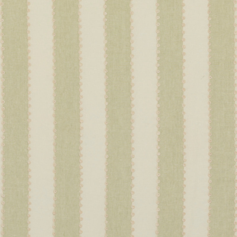 Ashmore Stripe Fabric, Green