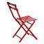 Ensemble bistro 3 pièces de table carrée pliable et chaises-1877478950
