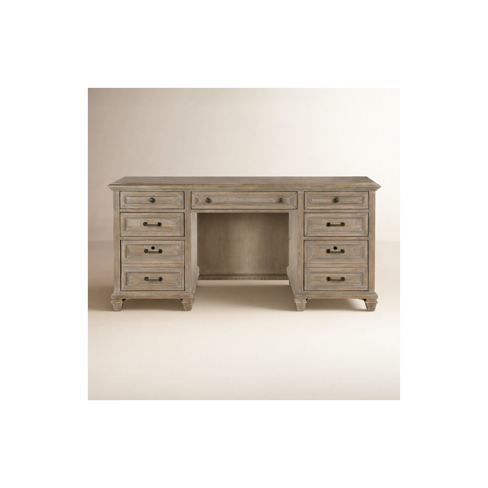 Kerey Credenza Desk, Dove Tail Gray