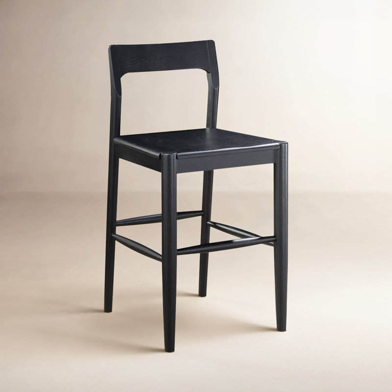 Bar and Counter Stool, Black, Counter Stool (26" Seat Height)
