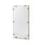 Nippon Flat Metal Beveled Wall Mirror-60780658