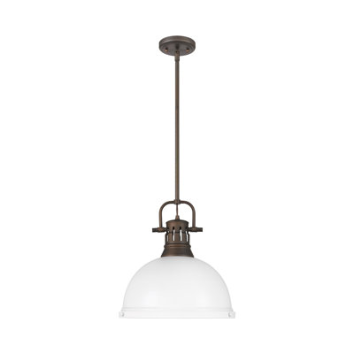 Luminaire suspendu 1 lumière avec tige Bryceton
