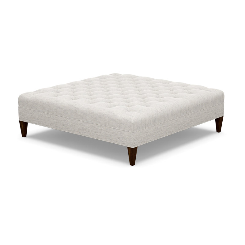 Square Ottoman, Walnut, 3906-73