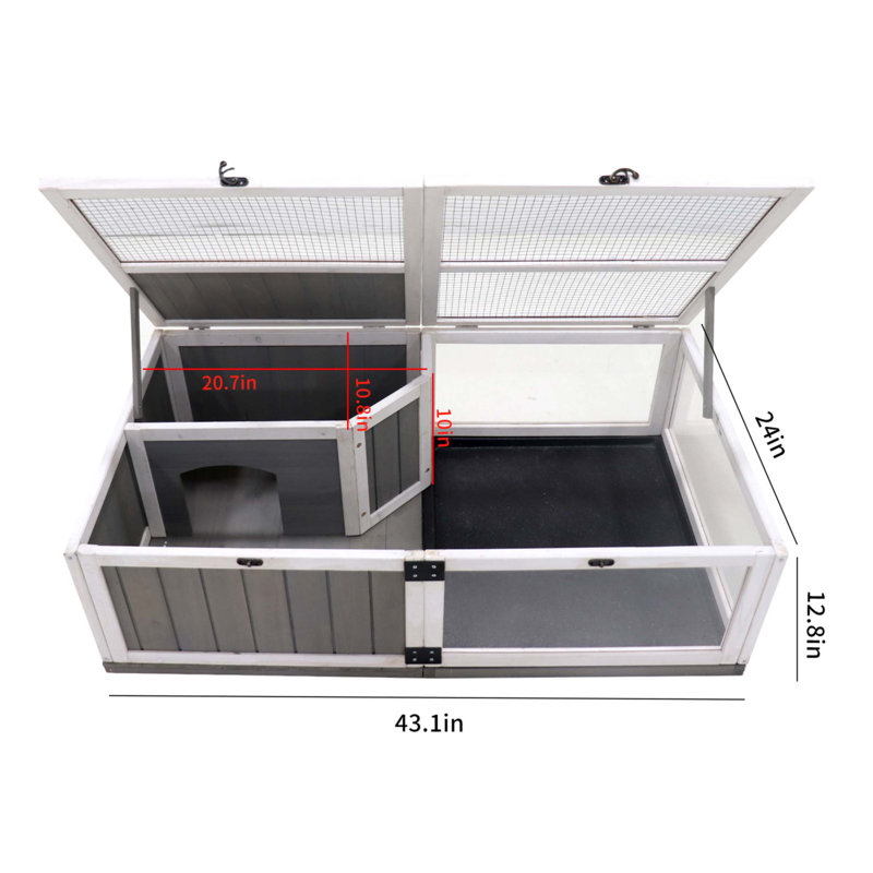 Cage en bois Delju