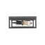 Plafonnier encastré carré noir 2 lumières Jean-Philippe-1229564126