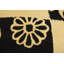 Tapis floral en laine touffeté à la main Debrodie