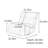 Artificial Leather 360° Rotation Function Recliner-1370792114