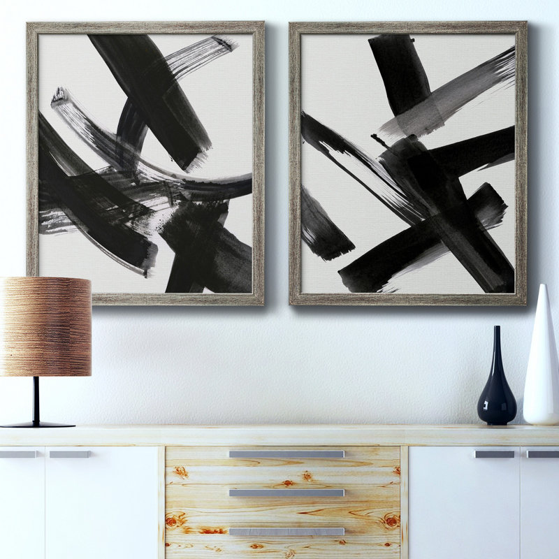 Cadre photo, ensemble de peintures sur toile