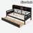 Modern Daybed With Storage Shelves And 2 Drawers-889292003