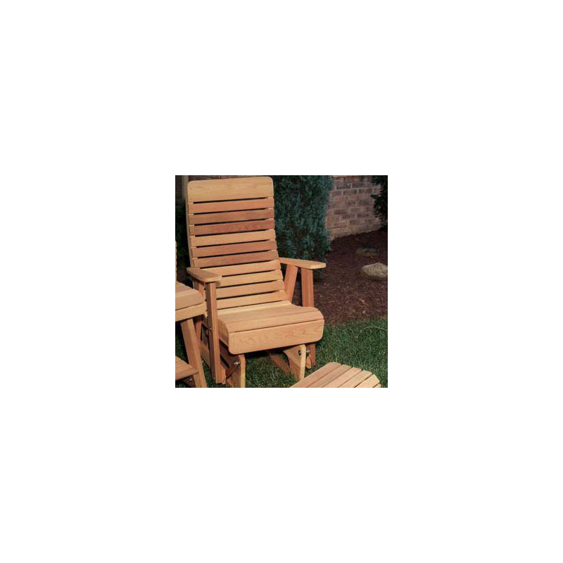 Fauteuil coulissant à bascule Tignall, Aucune finition