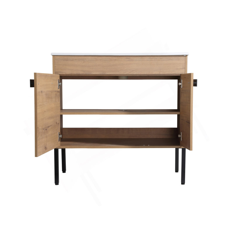 Meuble-lavabo polyvalent avec conversion optionnelle et caractéristiques haut de gamme