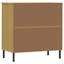 Keerti 77cm Solid Wood Sideboard-356343609