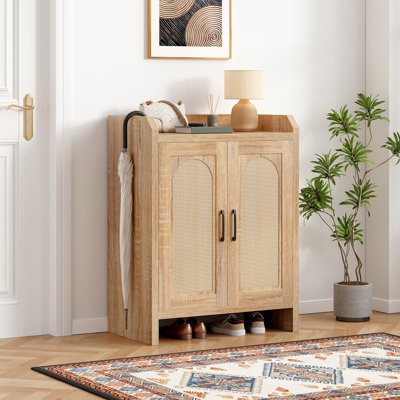16 Pairs Shoe Storage Cabinet