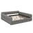 King Size Upholstered Daybed With USB And 2 Drawers, Soft Lambswool Platform Bed, No Box Spring Required-1532085968
