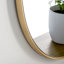 Lottie Oval Metal Framed Wall Mounted Full Length Mirror-1530129460-1498507055