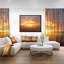 «Poppy Field Under Bright Sunset», reproduction de photo-2035798545-2035798546