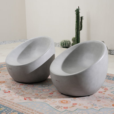 Chaise longue d'extérieur Terrafab (ensemble de 2)