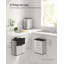 Taeshon Steel Kitchen Trash Can-1932623248