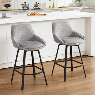 Absalom 65cm Swivel Bar Stool
