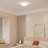 Philisha 16-inch Round LED Flush Mount Ceiling Light with Crystal-like Decorative Ring, 3CCT (3000K/4000K/5000K)