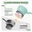 10 - Piece Non-Stick Ceramic Cookware Set