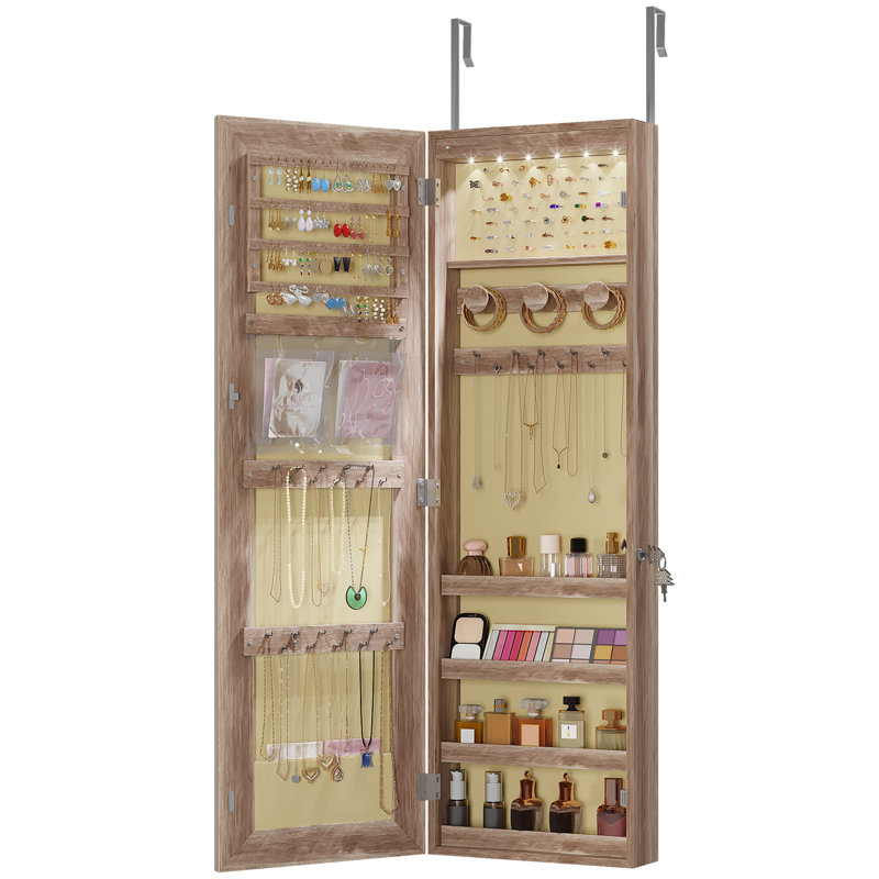 Jewelry Armoire, Brown
