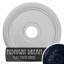 Médaillon de plafond H 18 po x l 18 po x P 1,125 po Diane-73157075