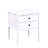 Emmett 2 Drawer Nightstand - White-125817907