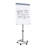 Adjustable Height Magnetic Mobile Whiteboard and Flipchart Easel