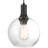 Chantelle 1 Light Pendant - Matte Black Finish-495311398