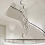 Adaleena 10 - Light LED Dimmable Geometric Long Chandelier Hanging Pendant for Staircase-2129130984