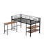 Lit mezzanine simple Vannes avec bureau intégré de Mason & Marbles-1683865214