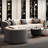 Business Reception Sofa Set in Sober Gray