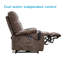 Fauteuil de massage inclinable électrique chauffant