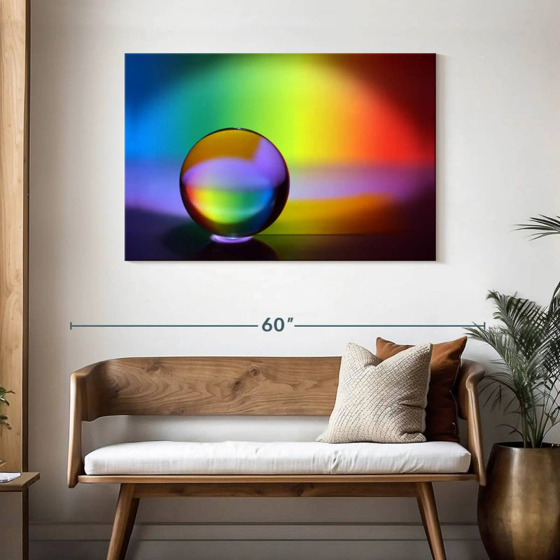 Avery Rainbow Sphere, 30" H x 45" W