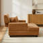 Chaise longue rembourrée en tissu 39,76 po-1984748421
