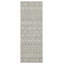 Rayon de soleil argenté 5 pi 3 po X 7 pi 3 po Tapis intérieur / extérieur