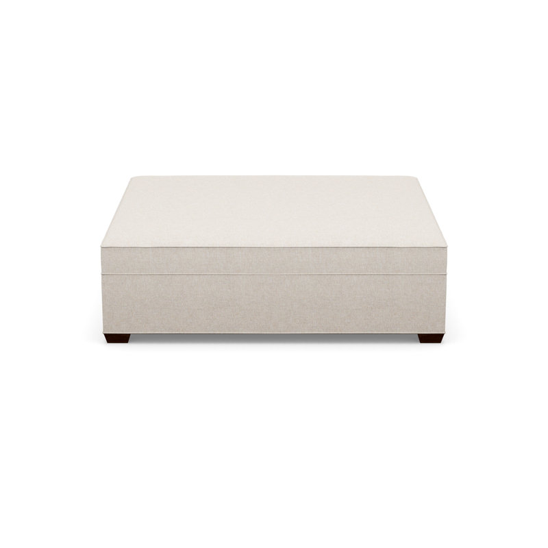 Square Ottoman, 8786-70, Walnut