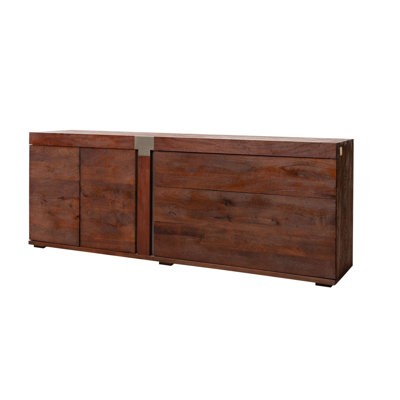 Amsterdam 200cm Solid Wood Sideboard