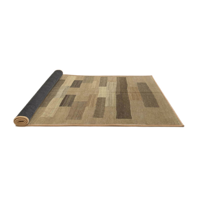 Tapis brun/gris zone contemporaine, Rond 8 pi