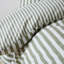 Brushed Stripe Cotton Reversible Duvet Cover Set-114782142-114782141