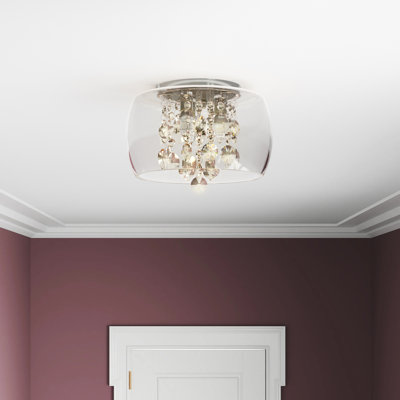 Glass Flush Mount