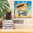 'Sundown Touchdown' by James Mazzotta Canvas Wall Art