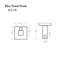 Bliss Wall Mounted Towel Hook-1053224598