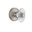 Grandeur Georgetown Plate Privacy with Burgundy Crystal Door Knob-1888123453-1892549860